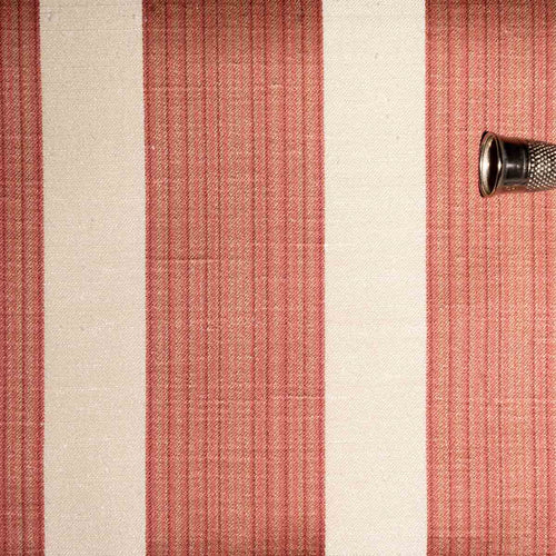 Sunset In Toscana – Vintage-Stoff aus Leinen, 1950er