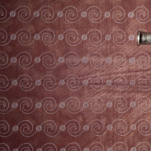 Swiss Made Nelo – Vintage-Stoff aus Baumwolle, 1940er