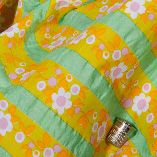 Spring Nails – Vintage-Stoff aus Baumwolle, Bild 2 von 4
